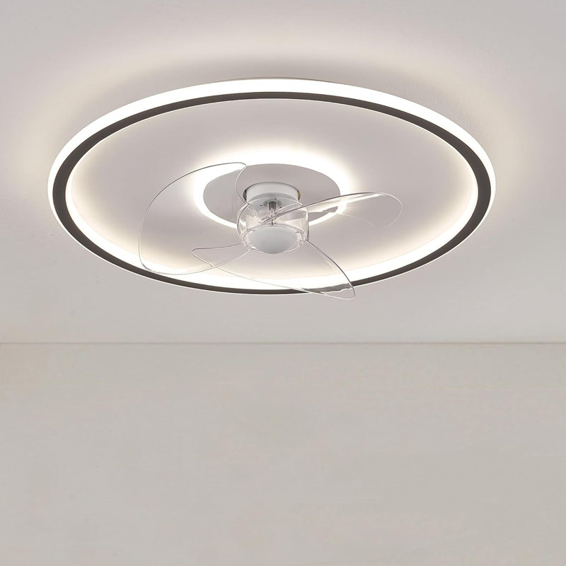 Ventilateur de plafond encastré 20 "avec lumières