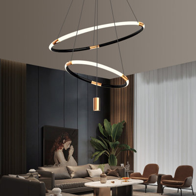 Carliegh 2 - Light Unique/Statement LED Chandelier