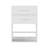 2 Drawer Short Tower Closet Unit Closet System-105886717-105886719