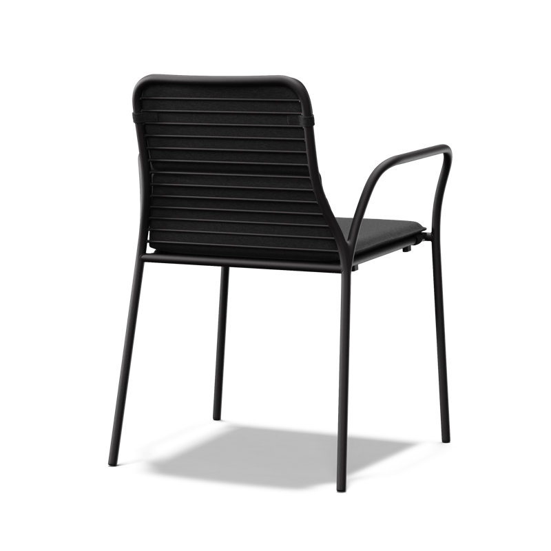 XY Outdoor Dining Armchair, Charcoal