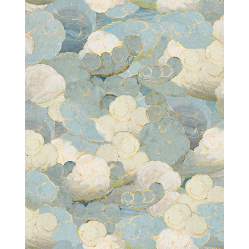LES NOUAGES Grey, Blue/Gold/Tan