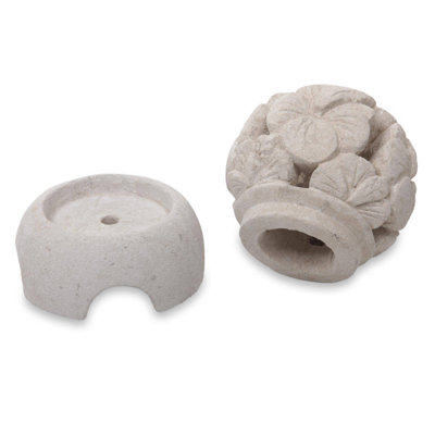 3.5'' H Stone Tabletop Tealight Holder