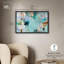 «Layers of Feeling I Shadowbox Print Green Abstract Art» par Art Remedy-115132144-115132148
