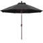 Parasol de marché en oléfine 9 'avec inclinaison et manivelle-1188038498