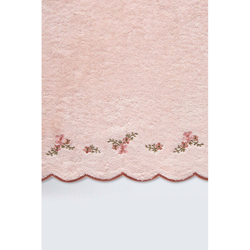 Drap de bain 100% coton Crespo, Poudre