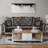 Mishonda Americano 95 in. Fabric Upholstered 3-Seater Twin 3-in-1 Sleeper Sofa Bed with Storage-1962046598