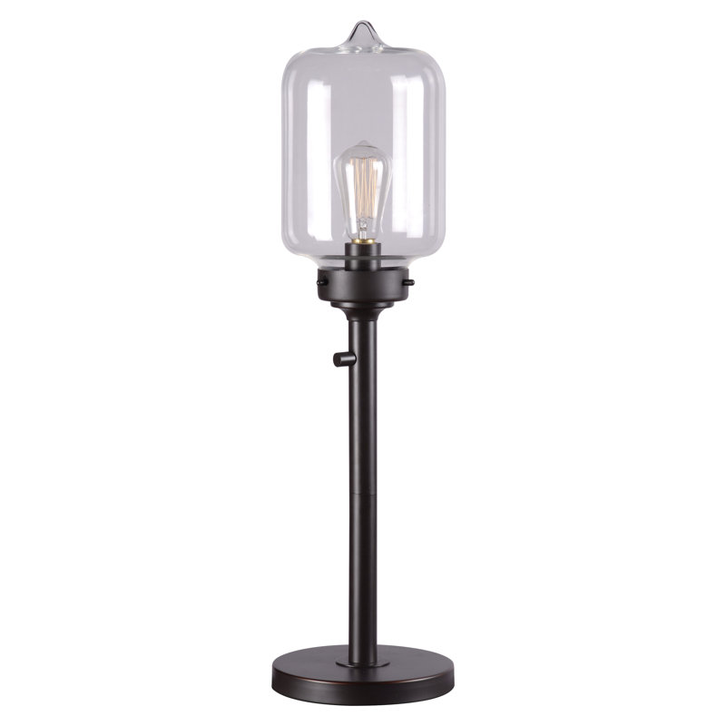 Lampe torchère de 28 po, Bronze huilé