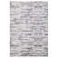 Tapis tissé argenté Milano Milano-2052886159