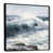 Black Floater Framed