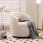 Swivel Accent Armchair Barrel Chair With Powder Coating Metal Ring-1135975695