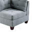 ENSEMBLE MODULAIRE - 2 pièces en gris