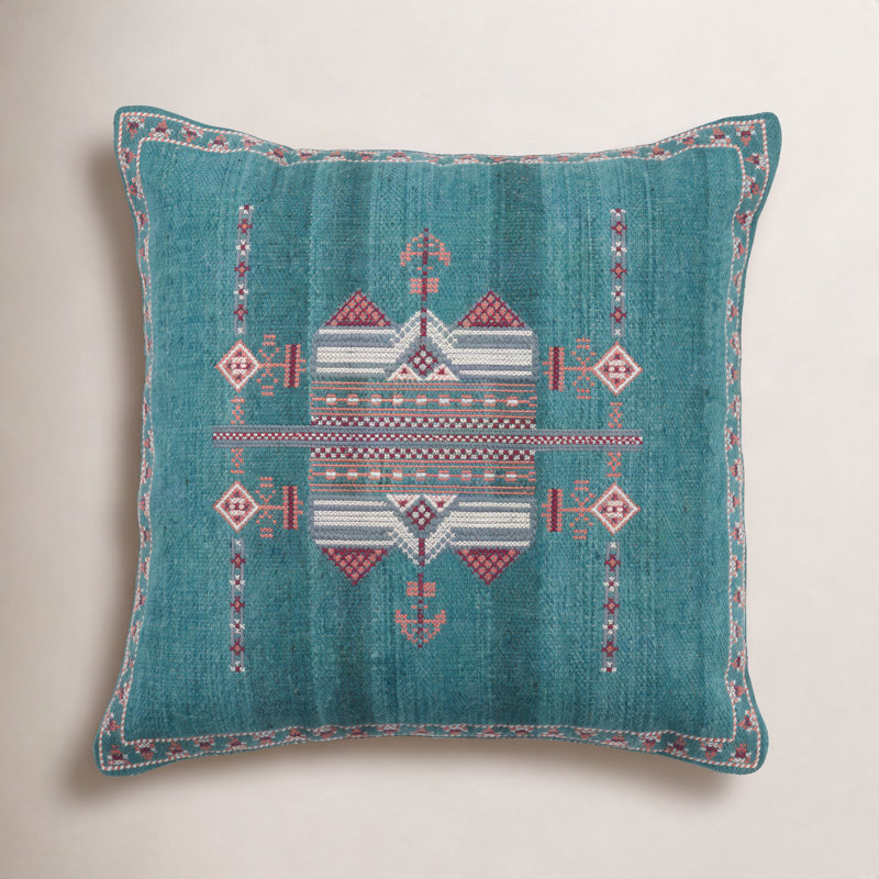 Square Pillow Cover & Insert, Down