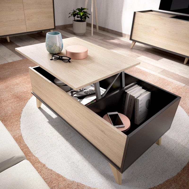 Winnie Lift Top Coffee Table with Storage