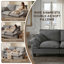Canapé modulaire en chenille Cloud Comfort