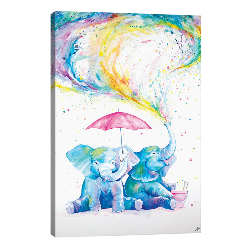 Mischief by Marc Allante - Wrapped Canvas Painting, 66.04 cm H x 45.72 cm W x 1.91 cm D