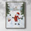 «Christmas Holiday Art» CCXLIX, reproduction encadrée - bois massif-1210558285