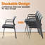 Chaise empilable CLATINA