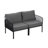 3 Piece Patio Conversation Sets-789757849-789757848