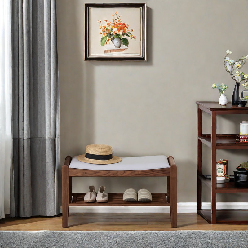 4 Pair Shoe Storage Bench