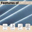 Microfiber Striped Duvet Cover Set with Pillowcases Included-169491079-169491082