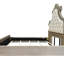 Lit en velours beige Lucienne EK avec DEL-704196913-704196914