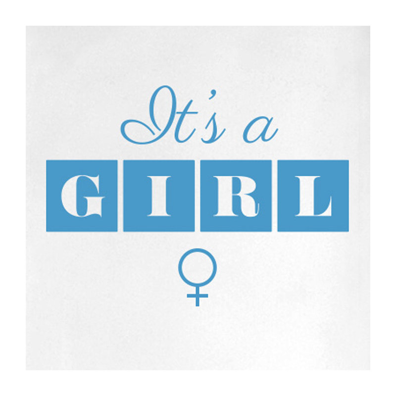 Wall Decal, Blue