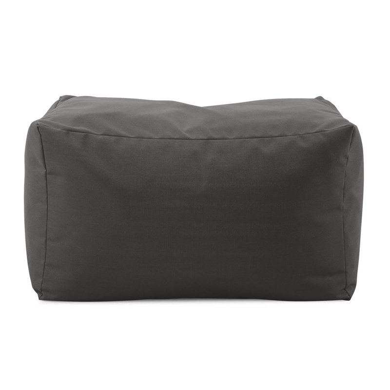 Talleyrand Outdoor Pouf Chair Cover, Seascape Canyon, Gray