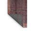 Tapis brun/rouge ciel contemporain-65170021