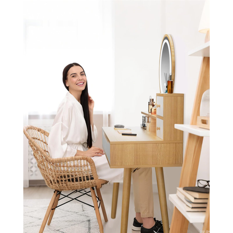 Dressing Table with Mirror