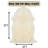 Colello Natural New Zealand Sheepskin Area Rug-1949934808