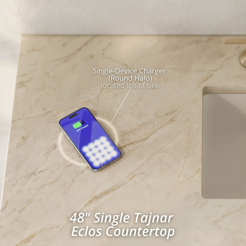 Amberly 48'' W Single Vanity, Tajnar Eclos