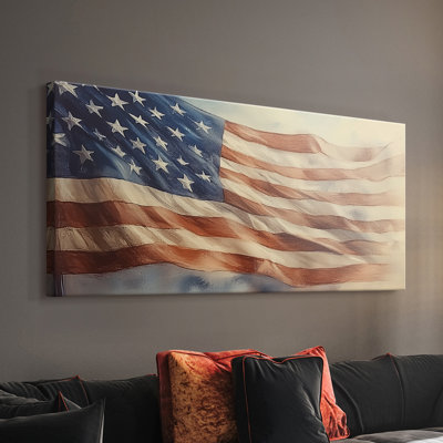 Americana Series-XII- Gallery Wrapped Canvas -Ready to Hang
