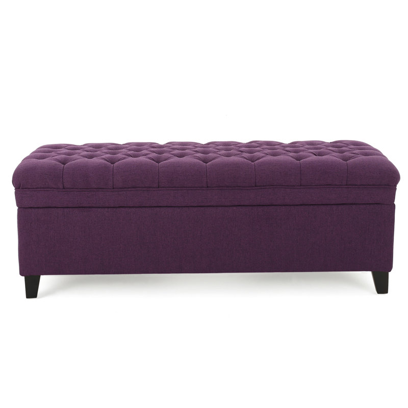 Storage Ottoman, Purple
