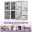 Grand enclos pour chat 4 niveaux Catio