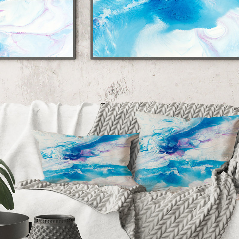 Coussin Blue Wave