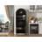 Farmhouse Arched Wine Bar Cabinet-1372228527