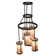 6 - Light Dimmable Geometric Chandelier
