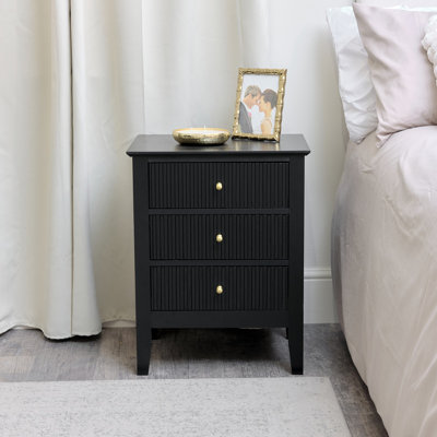 Abneer 48cm W Manufactured Wood Bedside Table