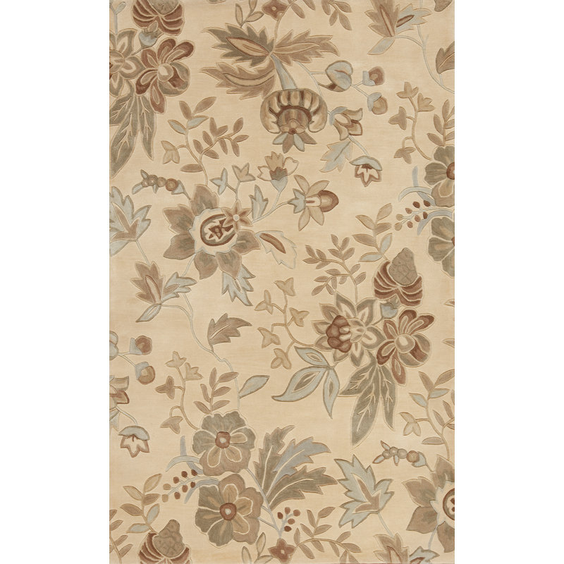 Hand Knotted Wool Area Rug