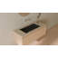 Lavabo de salle de bain encastrable en résine 31,4 po x 16,7 po Badeloft UB-05-L-MBLK-138194218