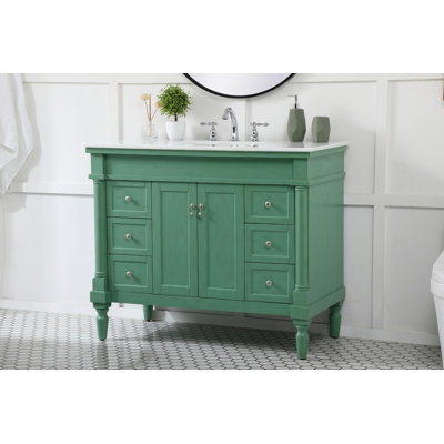 Lexington 42'' Single Bathroom Vanity with Top