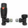 G1/2''*15mm, TRV Angled Thermostatic Radiator Valve for Center Heating System