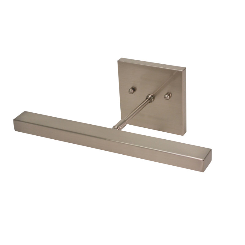 Applique murale 1 lumière, Nickel satiné