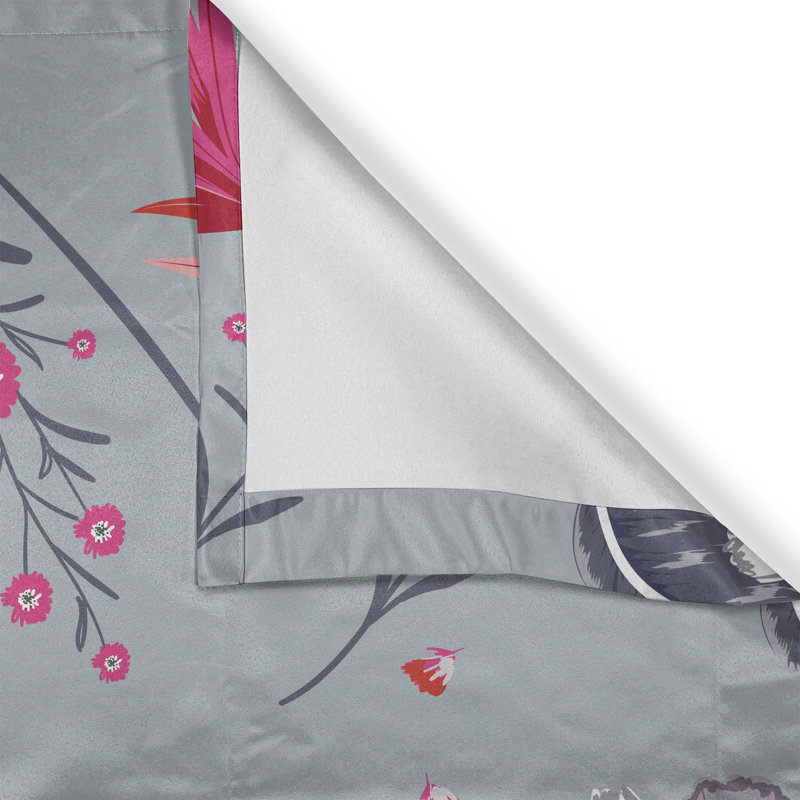 Semi Sheer Curtain Pair