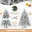Arbre de Noël à charnière 4,5 pi-42884342