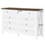 Commode de rangement rustique à 9 tiroirs-1052494735