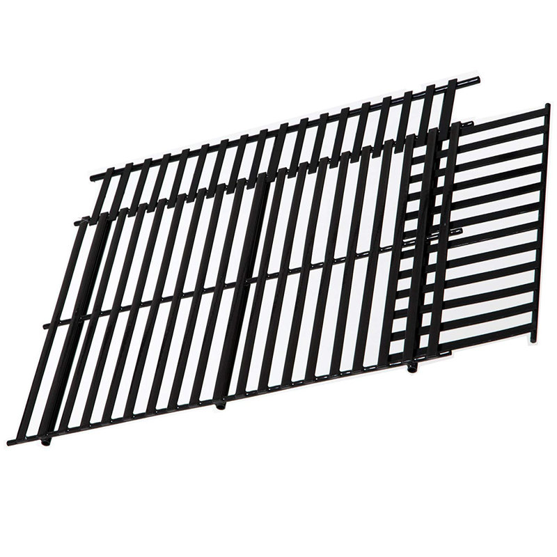 Adjustable Porcelain Coated Extendable Grill Grate 21" x 14.5"