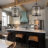 Qudarius 4-Light Dimmable Iron Drum Chandelier -1341275929-1283296522