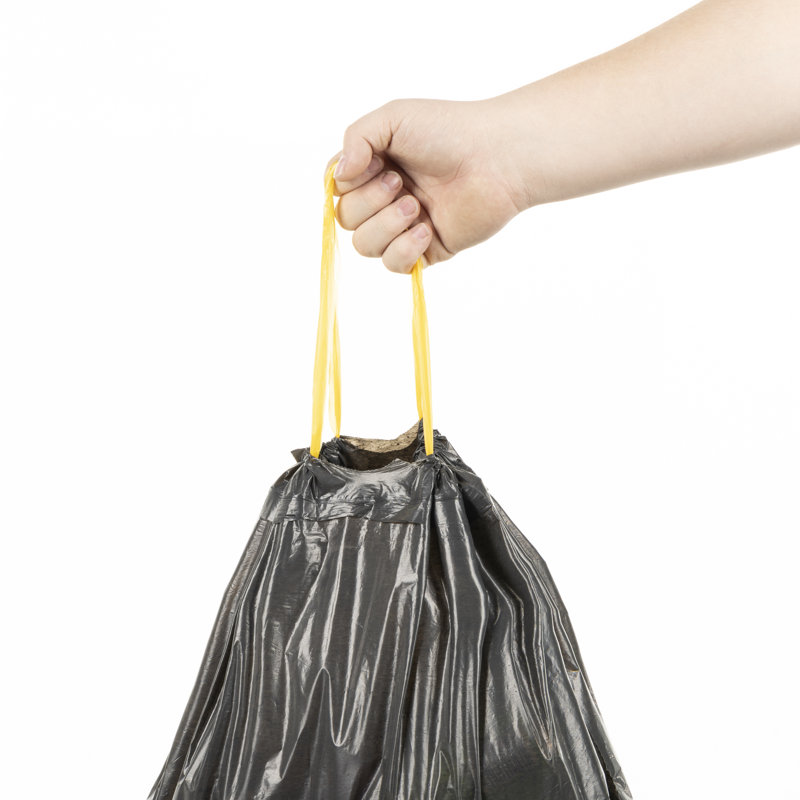 35L Plastic Trash Bags - 250 Count