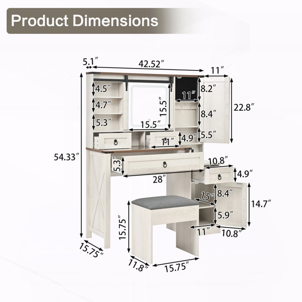 Dimensions du produit